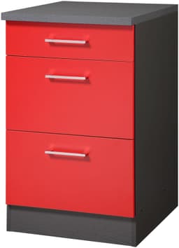 KOCHSTATION Unterschrank KS-Paris | Mehrfarbig