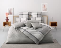 TOM TAILOR HOME Bettwäsche Lenny | Grau