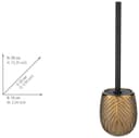 Wenko Idro WC-Garnitur | Braun 5