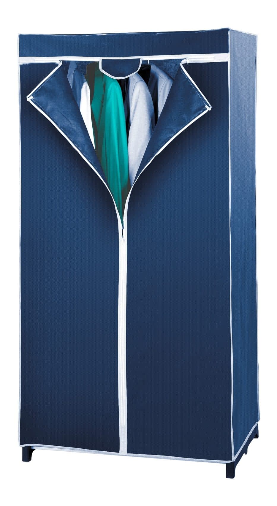 WENKO Stoffschrank Modell Air | Blau