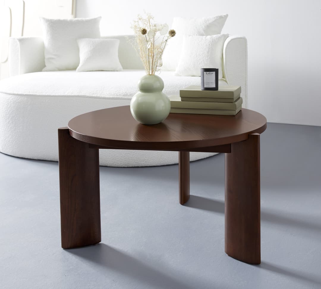 LeGer Home by Lena Gercke Couchtisch Gelsa | Braun
