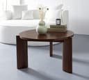 LeGer Home by Lena Gercke Couchtisch Gelsa | Braun