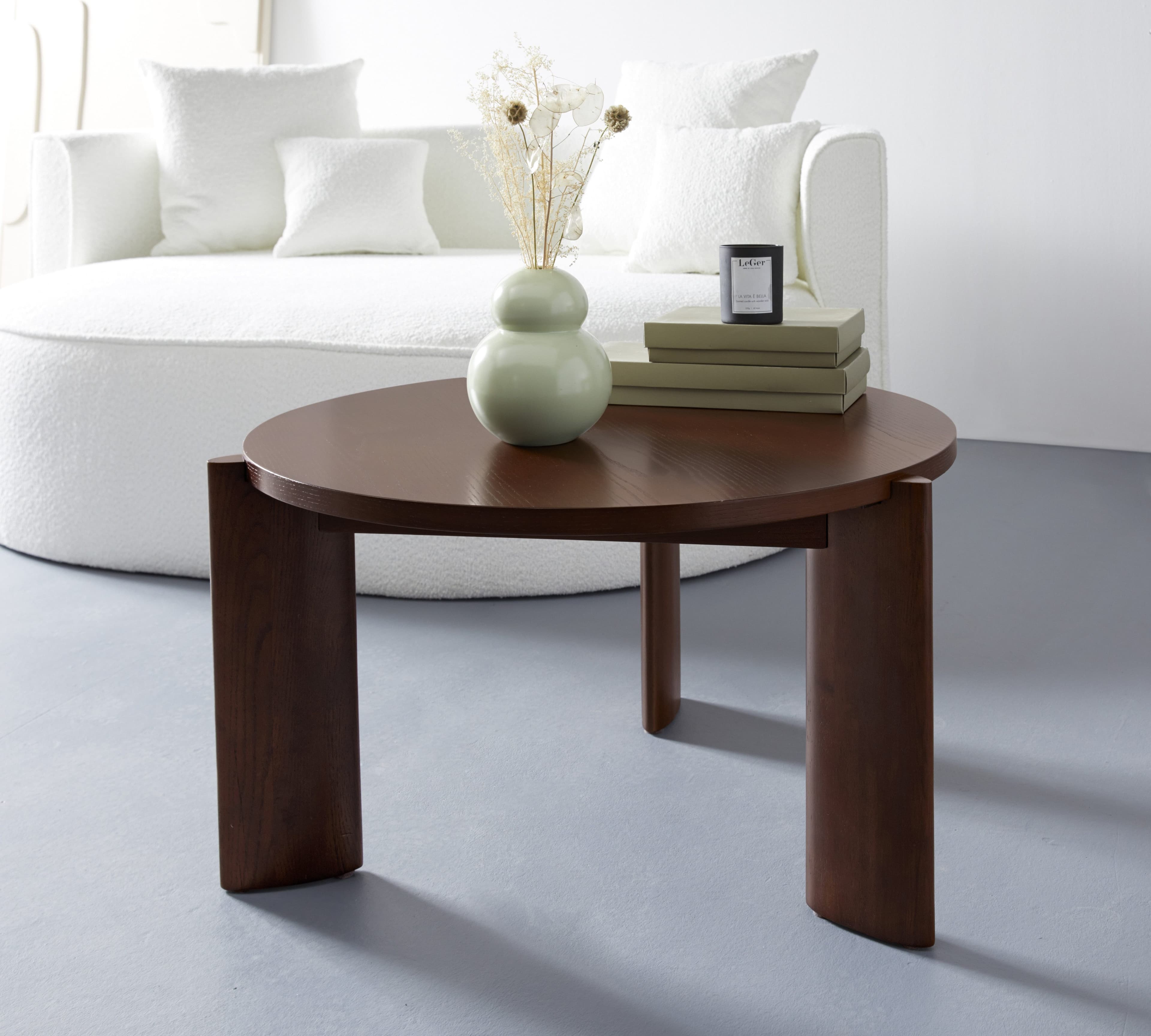 LeGer Home by Lena Gercke Couchtisch Gelsa | Braun