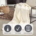 Wohndecke Luxus | Beige 2