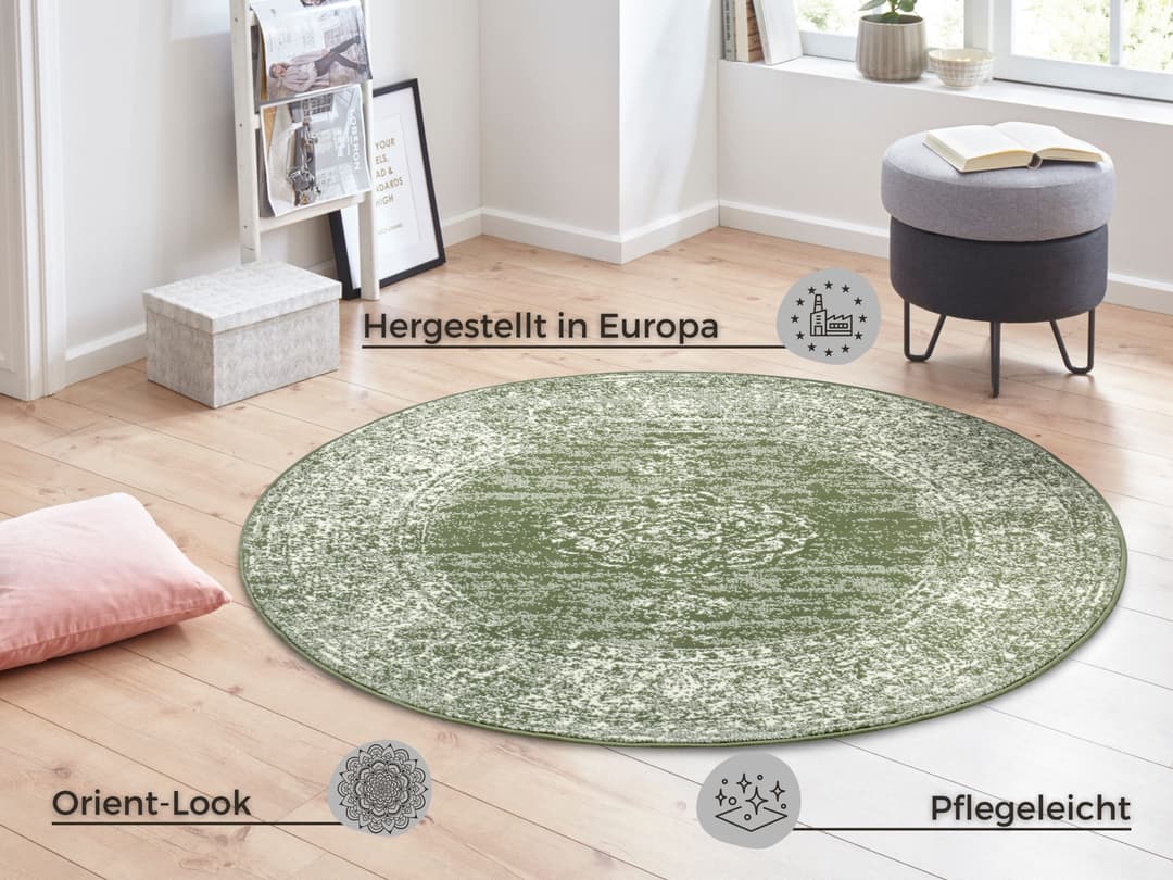 HANSE Home Teppich Meridional | Grün