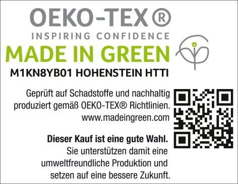 BIERBAUM Wendebettwäsche Modern Uni | Grün