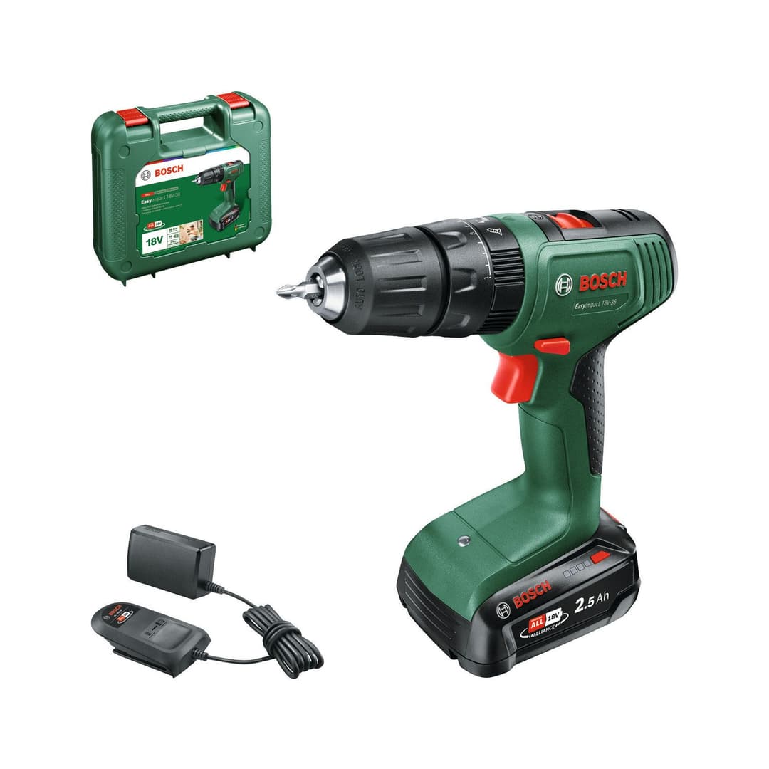 Bosch Home & Garden Akku-Bohrschrauber EasyDrill 18V-38 | Grün