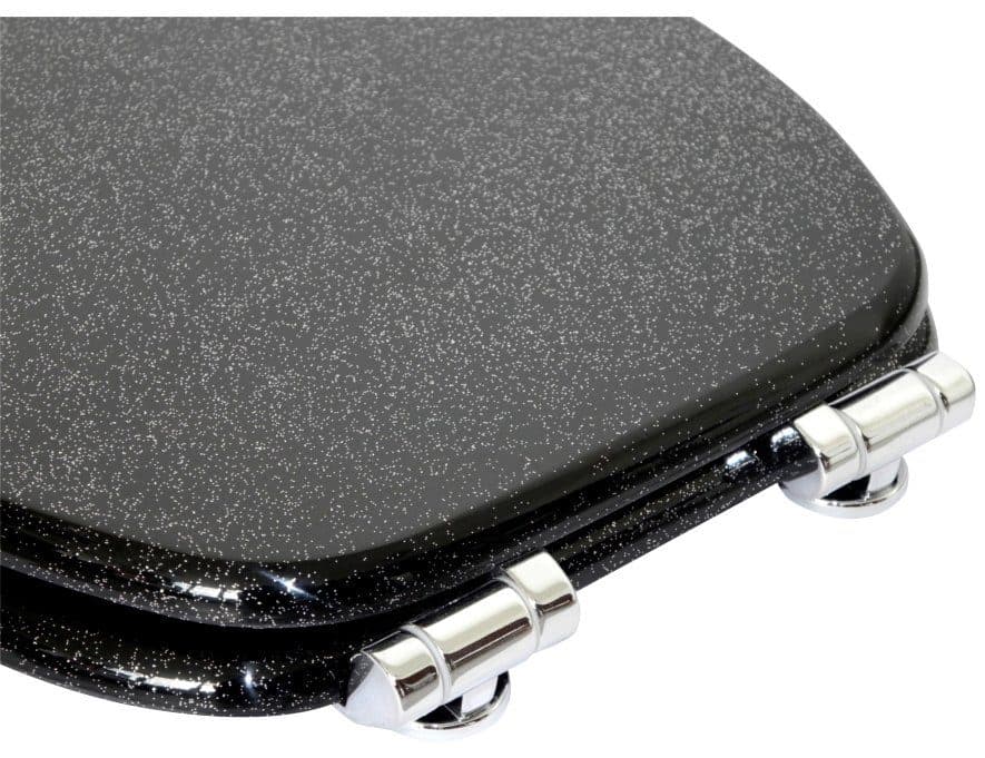 Sanilo WC-Sitz Glitzer | Schwarz