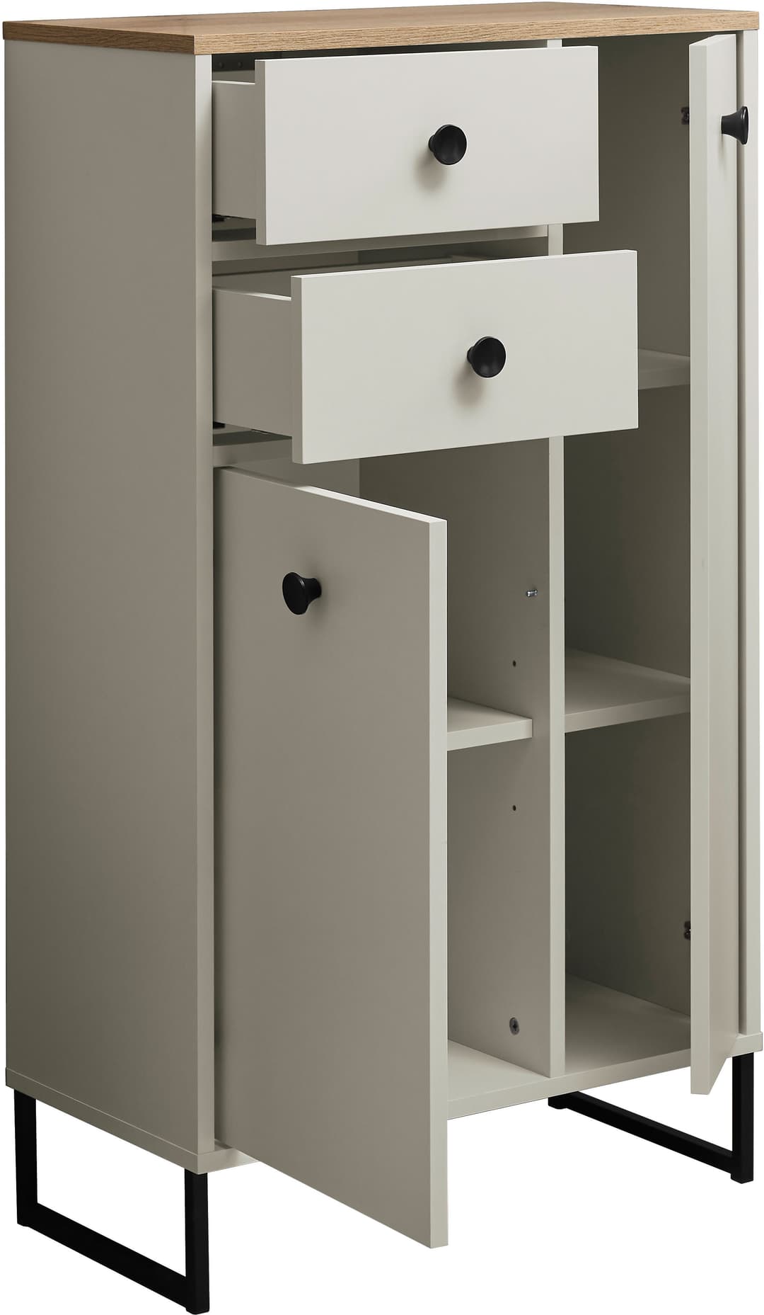 BASIC by Balculina Midischrank Linea | Beige