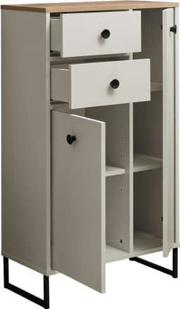 BASIC by Balculina Midischrank Linea | Beige
