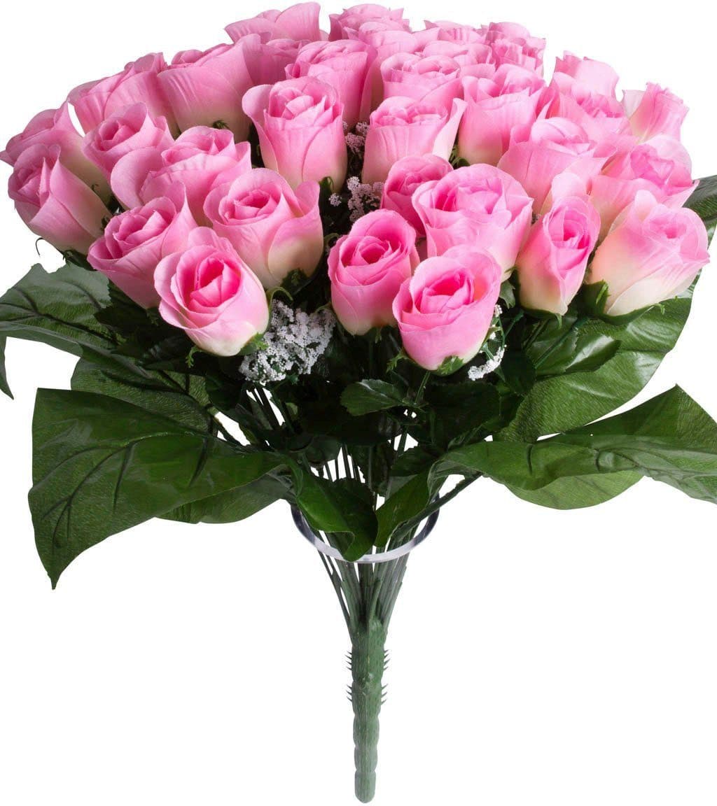 Kunstblume Rosenstrauß | Pink