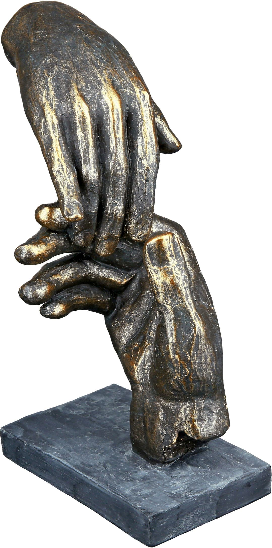 Casablanca by Gilde Dekofigur Skulptur Two hands | Braun