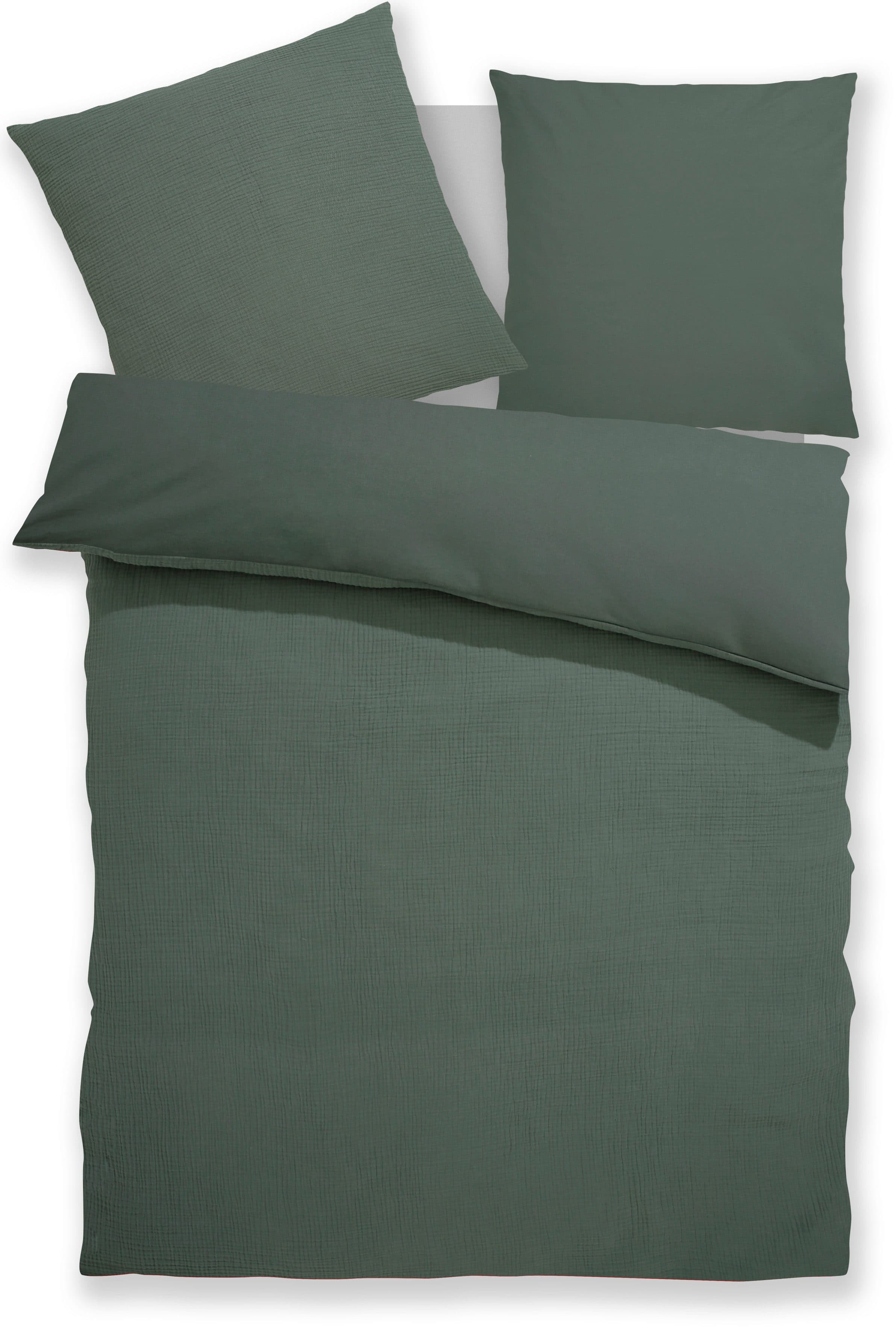 OTTO home Wendebettwäsche Sari3 | Grün