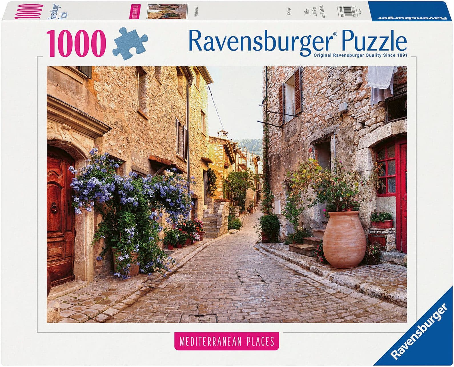 Ravensburger Puzzle Mediterranean Places, France, 1000 Puzzleteile