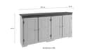 OTTO home Sideboard Lisa | Weiß 4