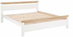OTTO home Massivholzbett CAPRE | Weiß