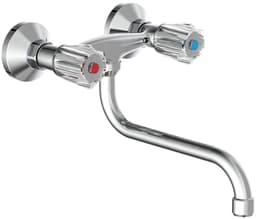 Schütte Spültischarmatur Brillant | Silber