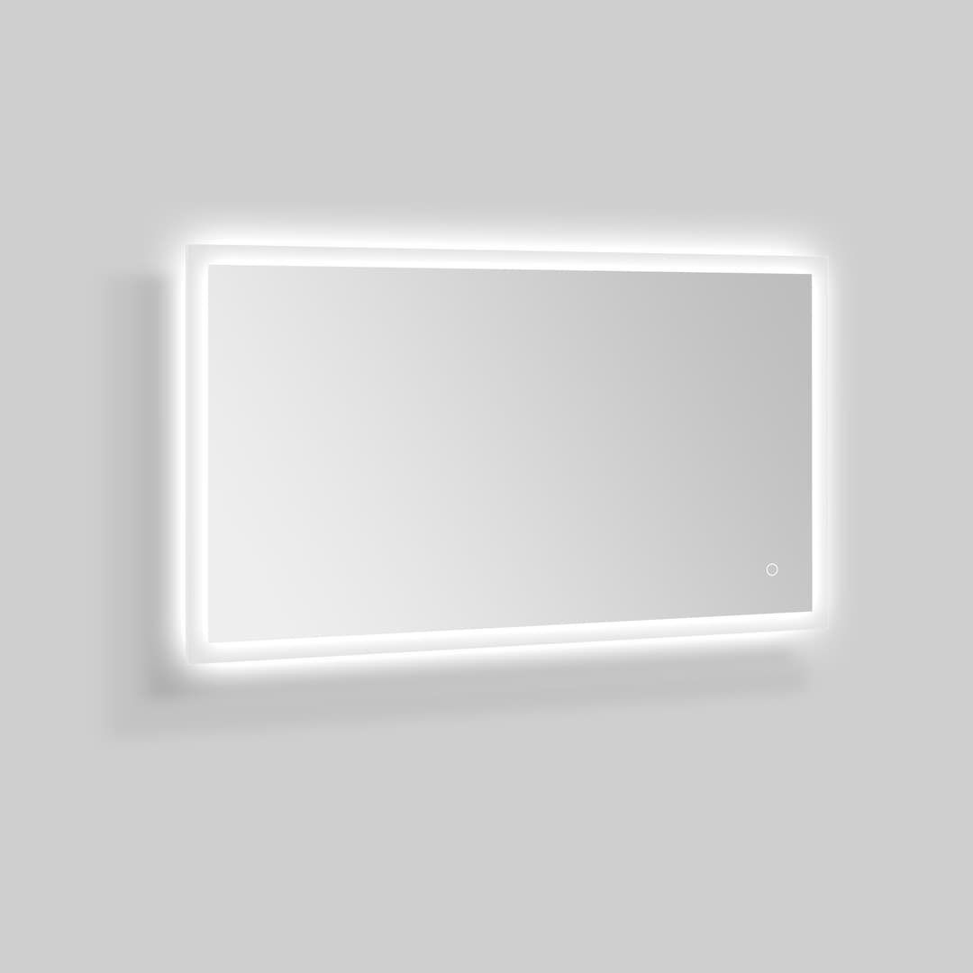 welltime LED-Lichtspiegel Harmony | Silber