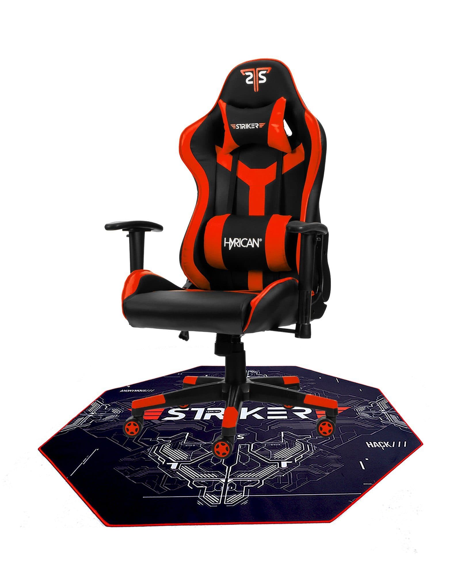 Hyrican Gaming-Stuhl Striker "Copilot" | Schwarz