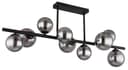 GLOBO LIGHTING LED Deckenleuchte RIHA | Schwarz