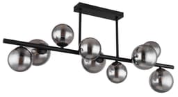 GLOBO LIGHTING LED Deckenleuchte RIHA | Schwarz