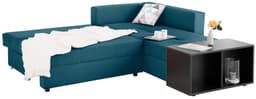 Home affaire Ecksofa Italia L-Form | Türkis
