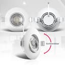 B.K.Licht LED Einbauleuchte 6er Set | Weiß 3