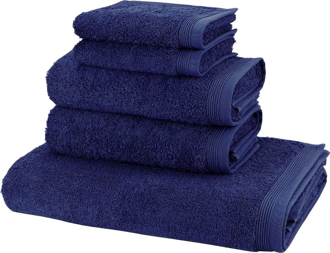 Möve Handtuch Set Basic | Blau