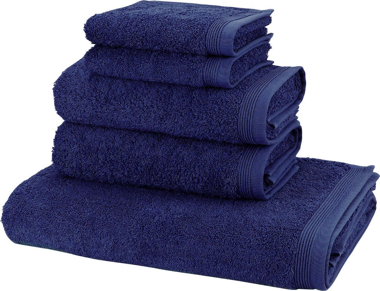 Möve Handtuch Set Basic | Blau