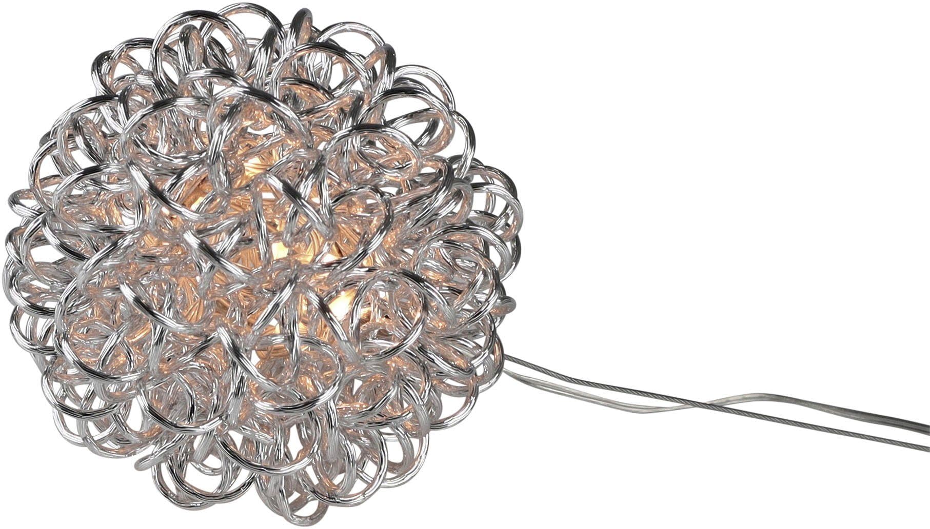 AM Design LED Dekolicht Kugelleuchte | Silber
