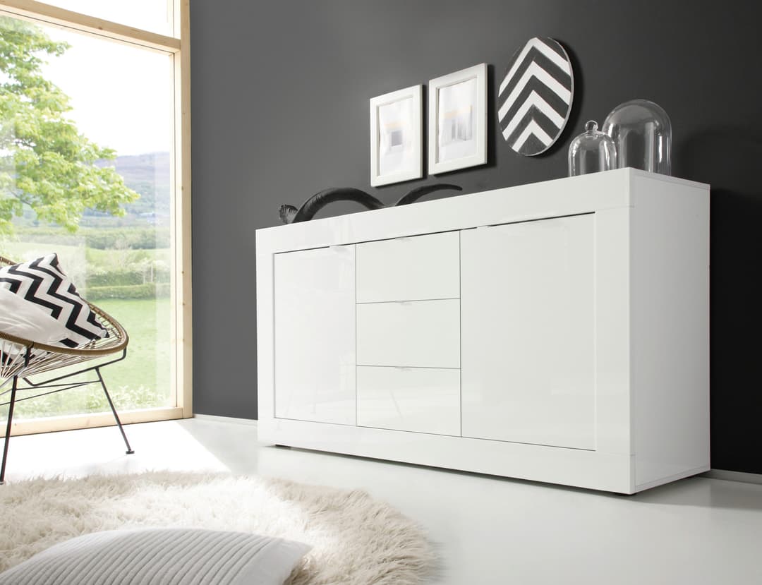 Home affaire Sideboard Basic | Weiß