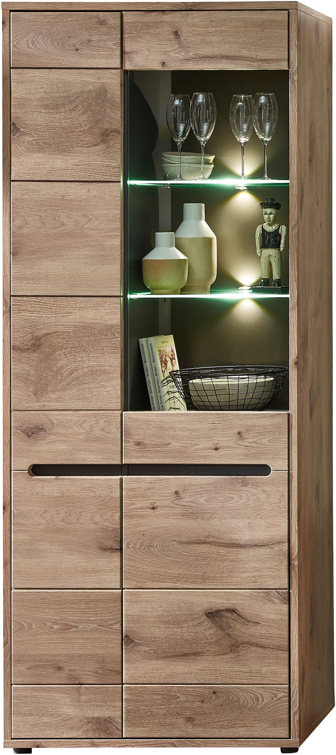 Innostyle Vitrine BELLANO | Holztöne