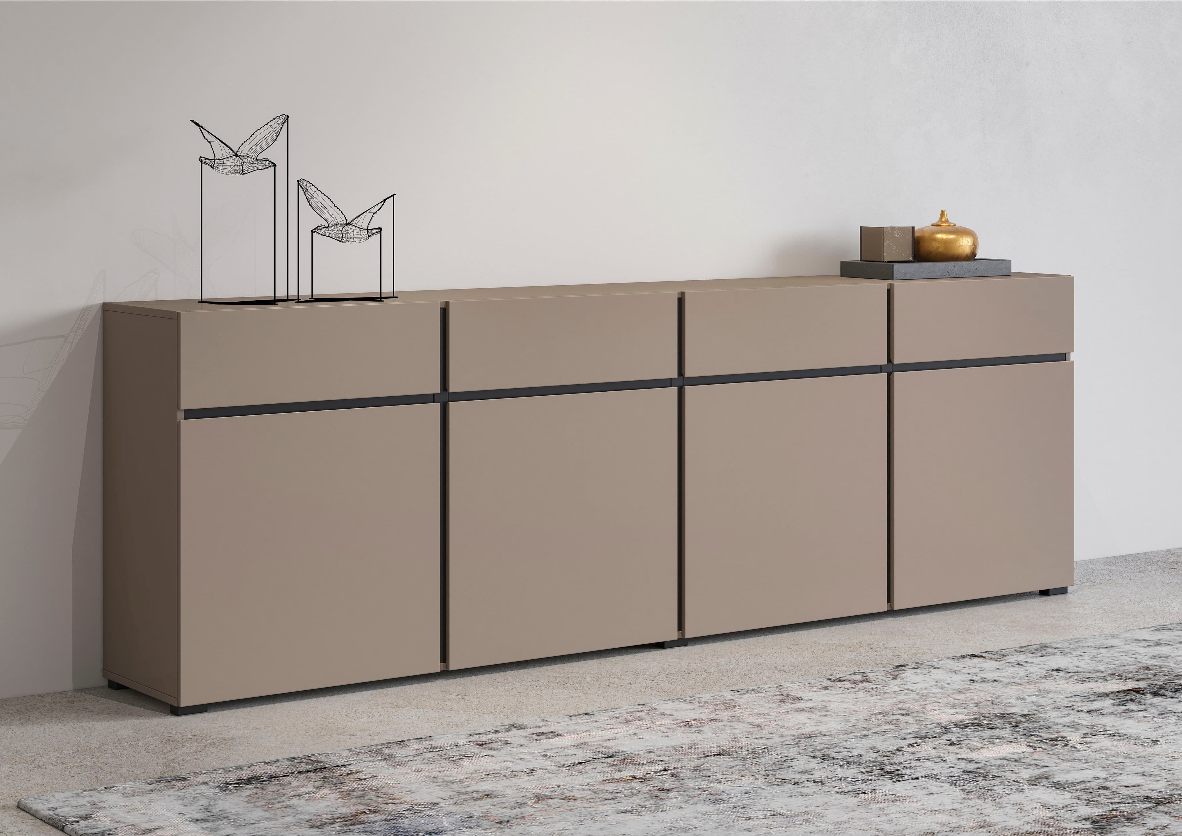 OTTO home Sideboard Cross | Braun