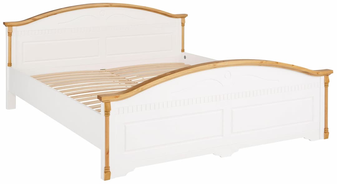 OTTO home Massivholzbett Graz | Mehrfarbig