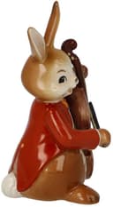Goebel Fröhlicher Bassist Figur | Mehrfarbig 4