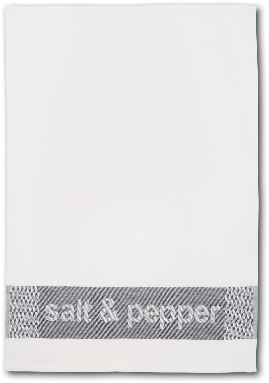 Dyckhoff Geschirrtuch Salt & Pepper | Grau