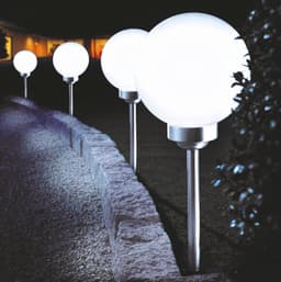 BONETTI LED Gartenleuchte | Weiß