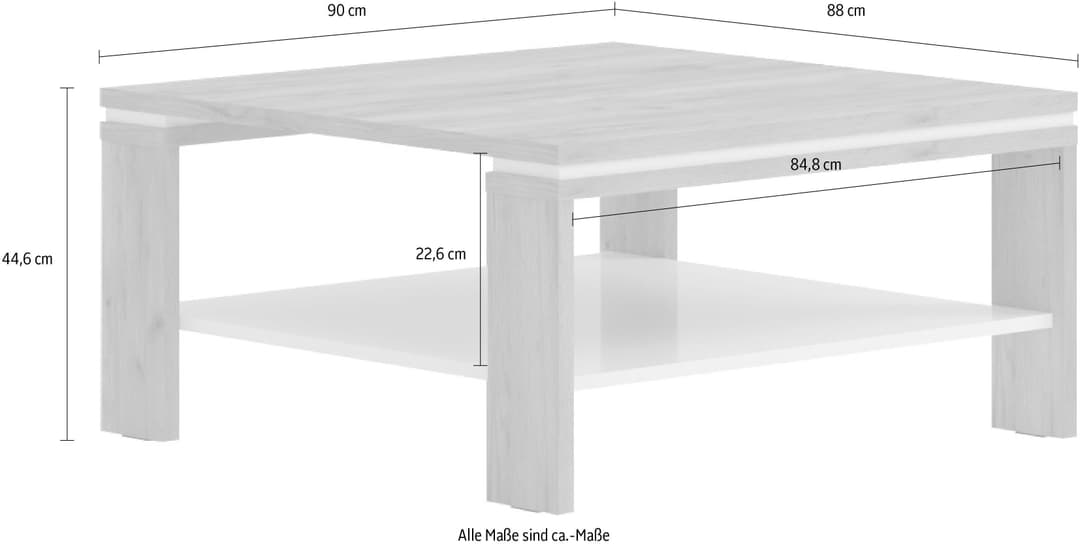 OTTO home Couchtisch Stela | Weiß