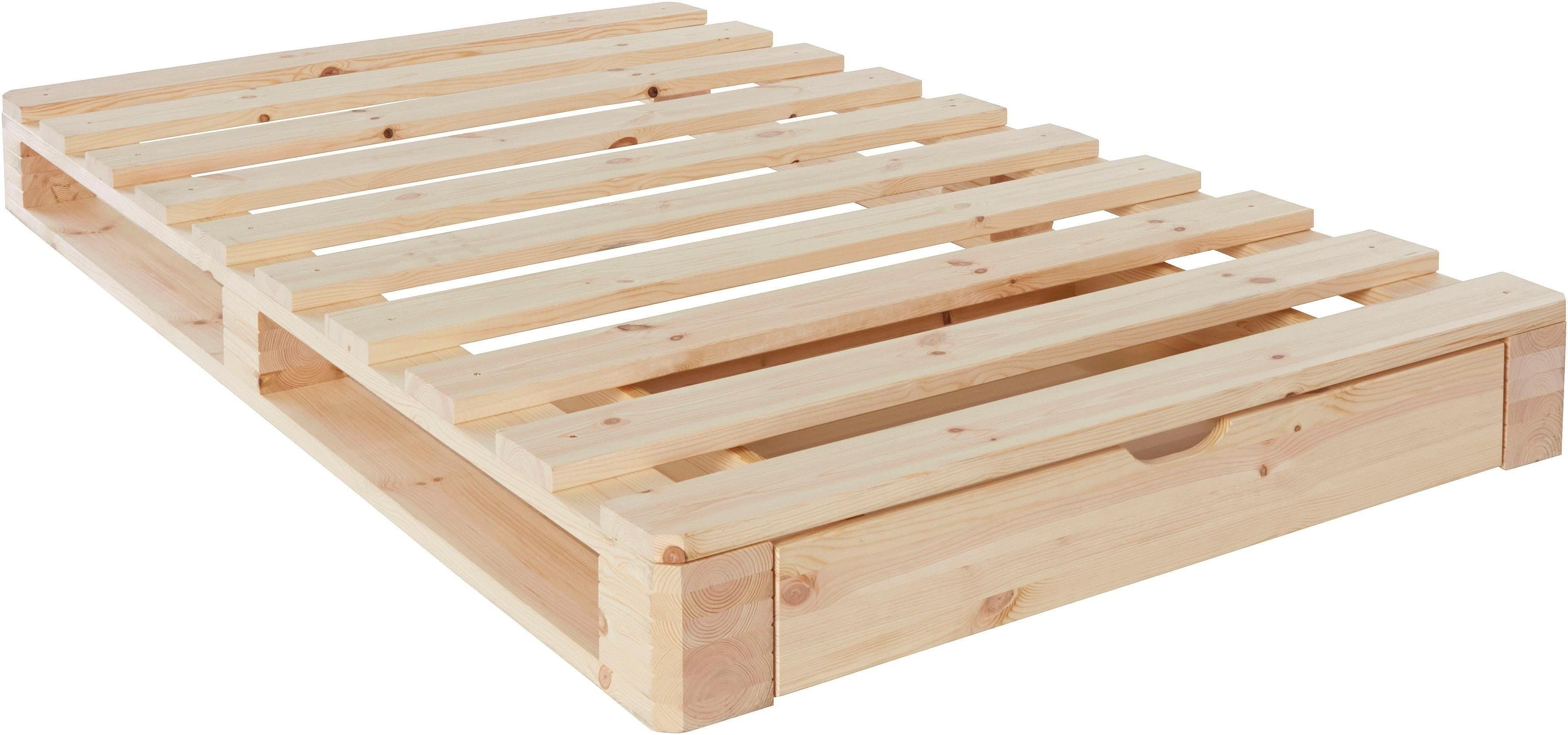 OTTO home Palettenbett ALASCO | Holztöne