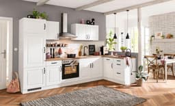 wiho Küchen Eckunterschrank Erla | Weiß