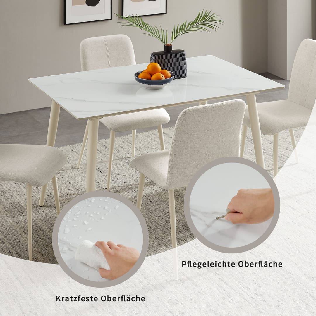 OTTO home Essgruppe Kryce | Weiß