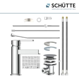 Schütte Niagara Waschtischarmatur | Silber