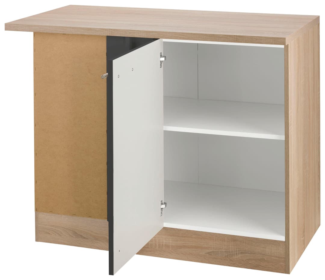 OPTIFIT Eckunterschrank Kalmar | Grau