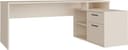 FORTE Eckschreibtisch Tezaur | Beige