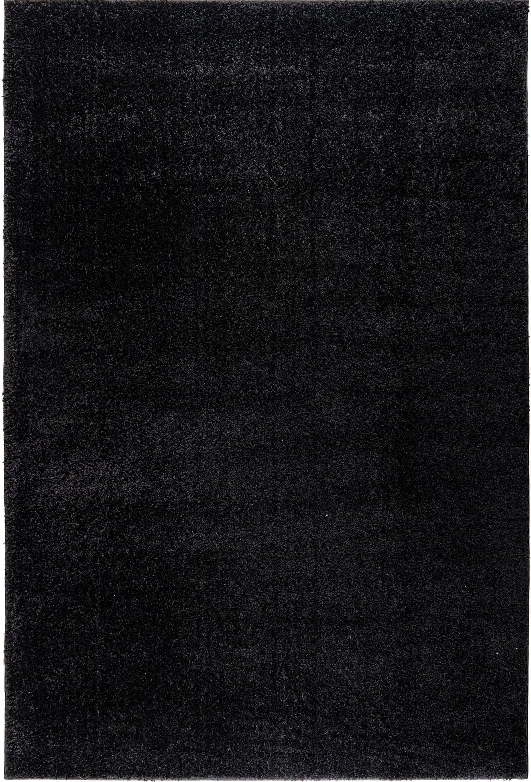 OTTO home Hochflor-Teppich Viva Shaggy | Schwarz