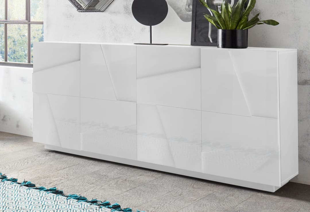 Home affaire Sideboard PING | Weiß
