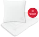 OTTO home Microfaserbettdecke + Kopfkissen Baca | Weiß 4