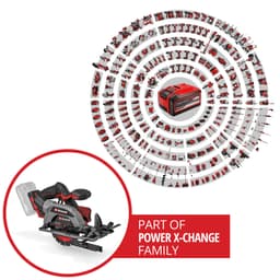 Einhell Akku-Handkreissäge TP-CS 18/136-C Li BL - Solo | Schwarz