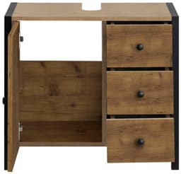 Home affaire Waschbeckenunterschrank Chris | Holztöne