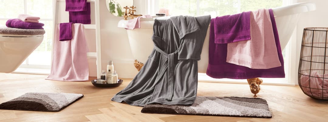 OTTO home Handtuch Set Afri | Lila